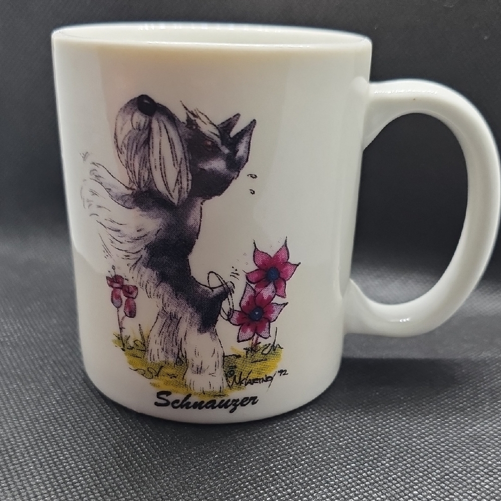 Schnauzer Krazy K9 Designs By McCartney Mug